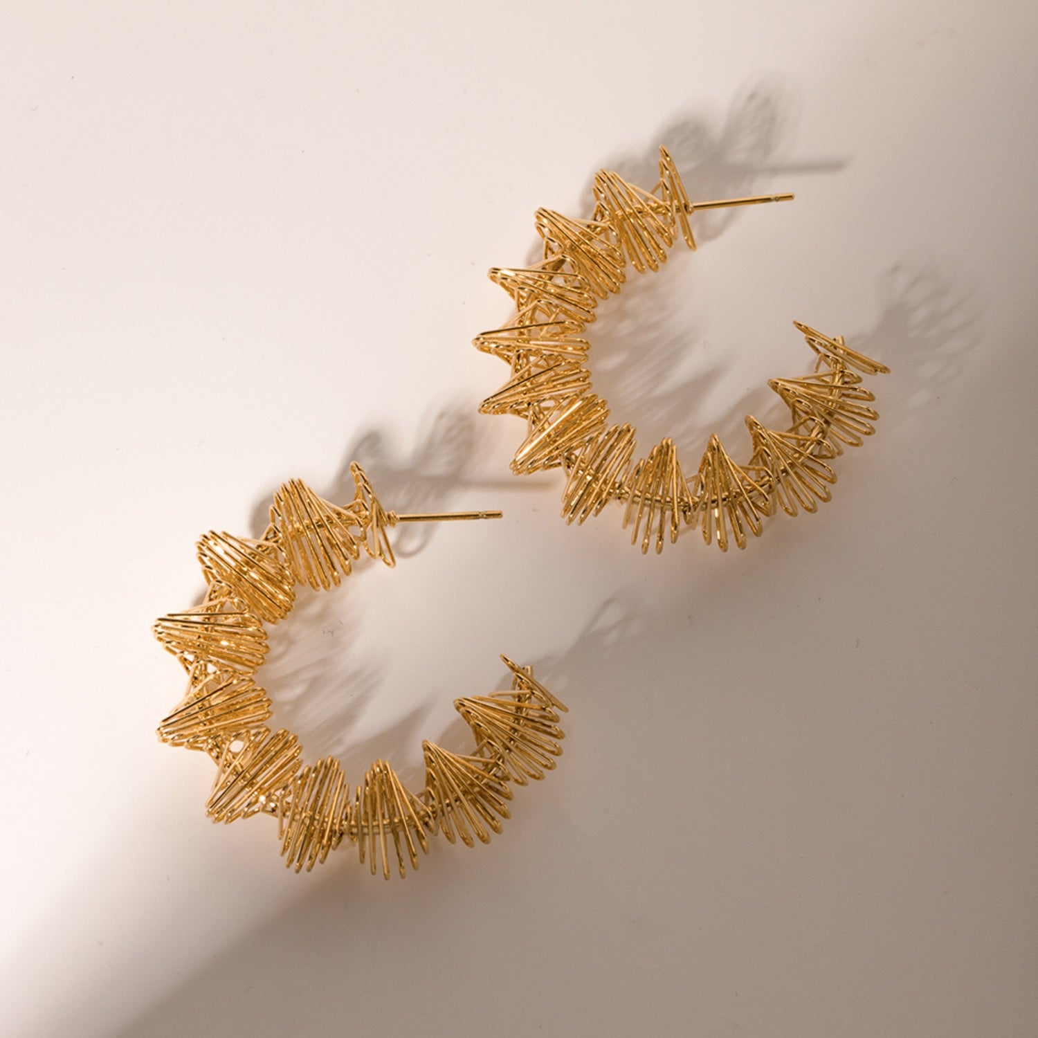 Jesiba Gold Hoop Earrings