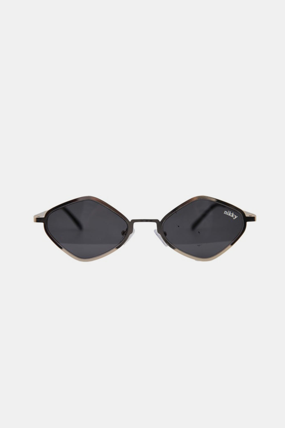 Metal Frame Geometric Sunglasses