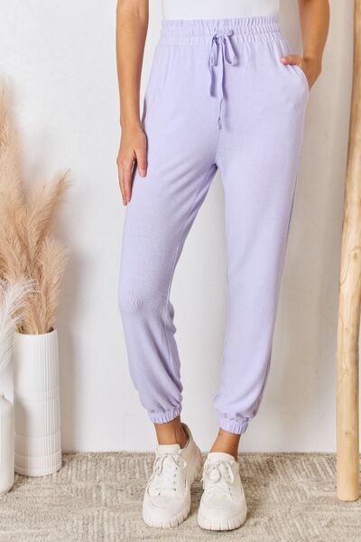 Lavender Ultra Soft Knit Jogger