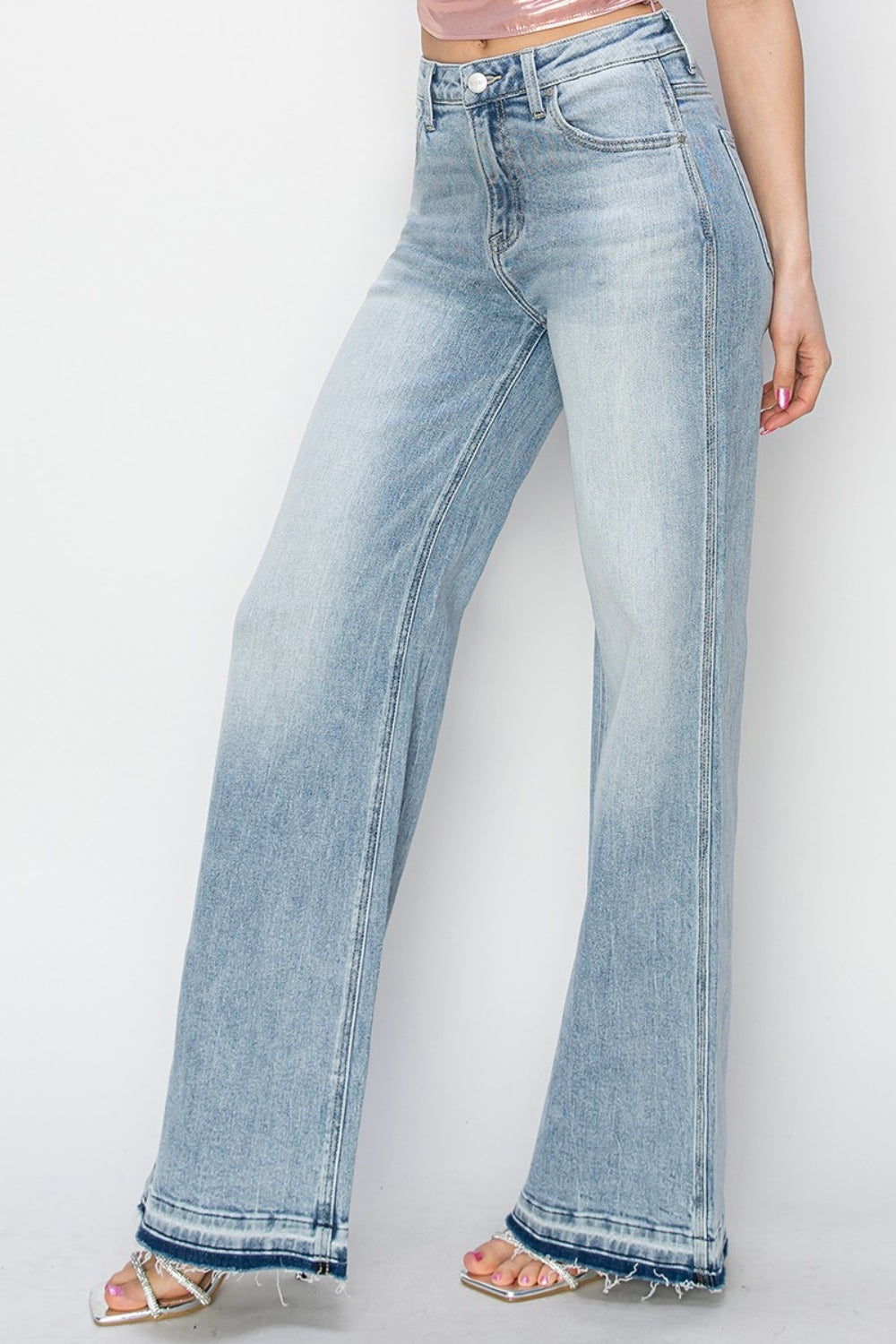 Liv High Rise Wide Leg Jeans