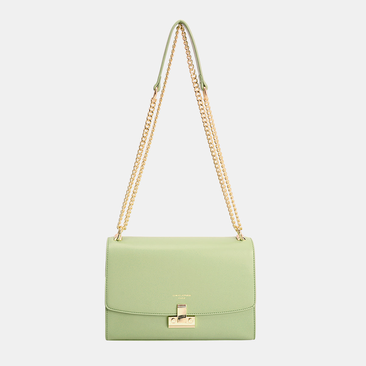 David Jones Chain-Handle Crossbody Bag