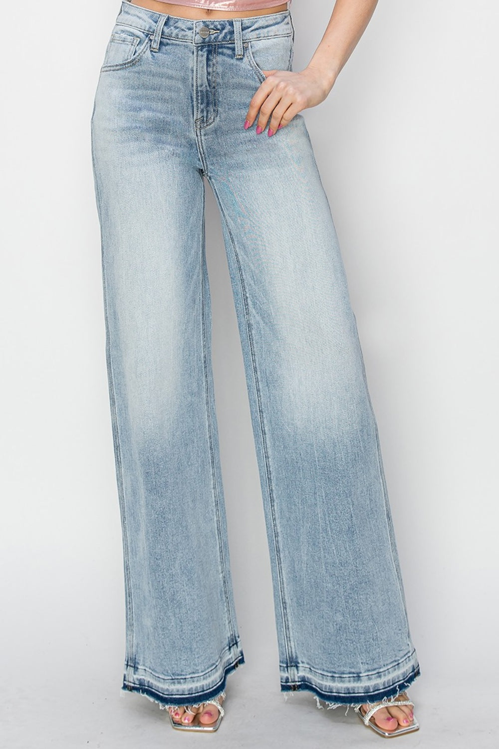 Liv High Rise Wide Leg Jeans