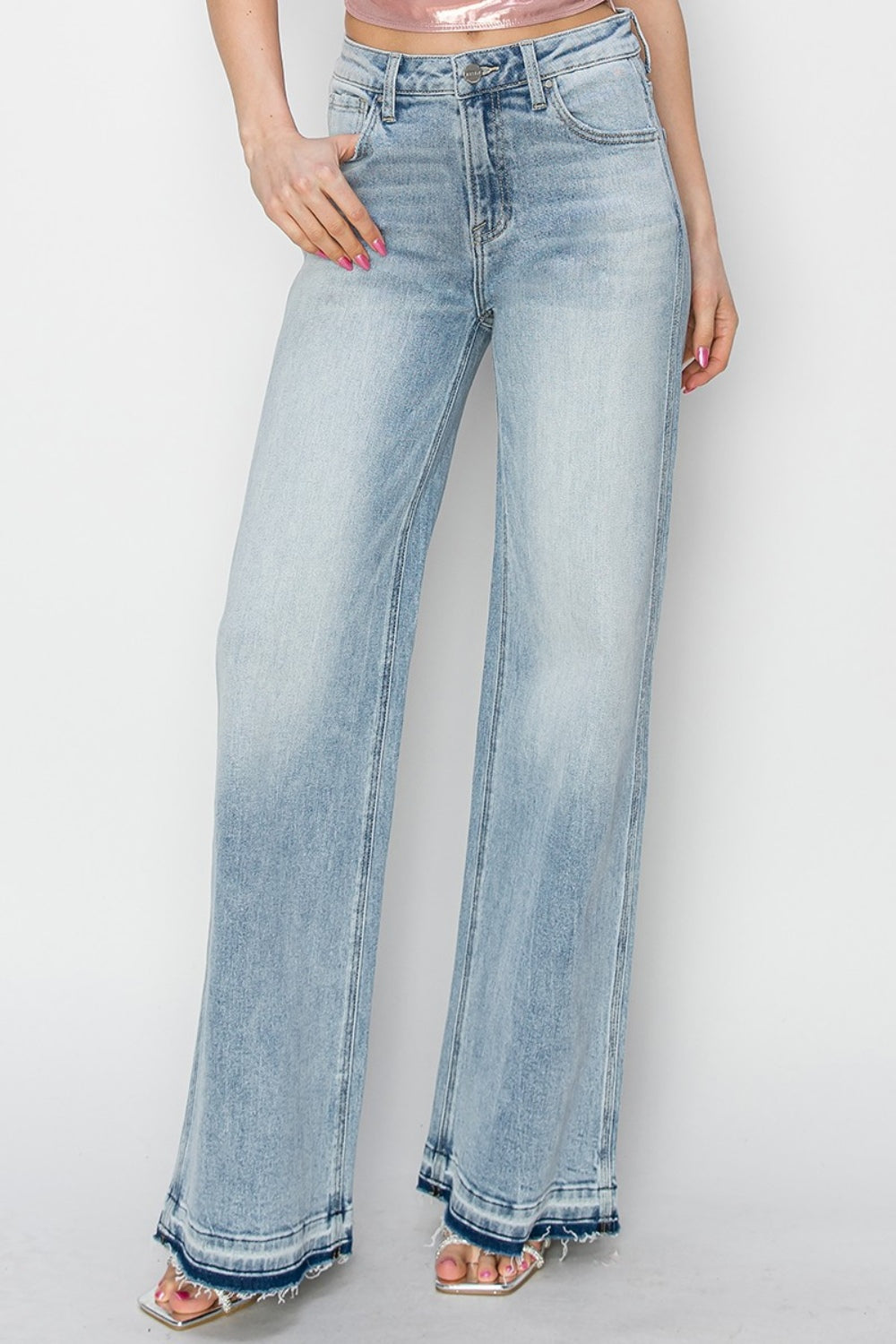 Liv High Rise Wide Leg Jeans