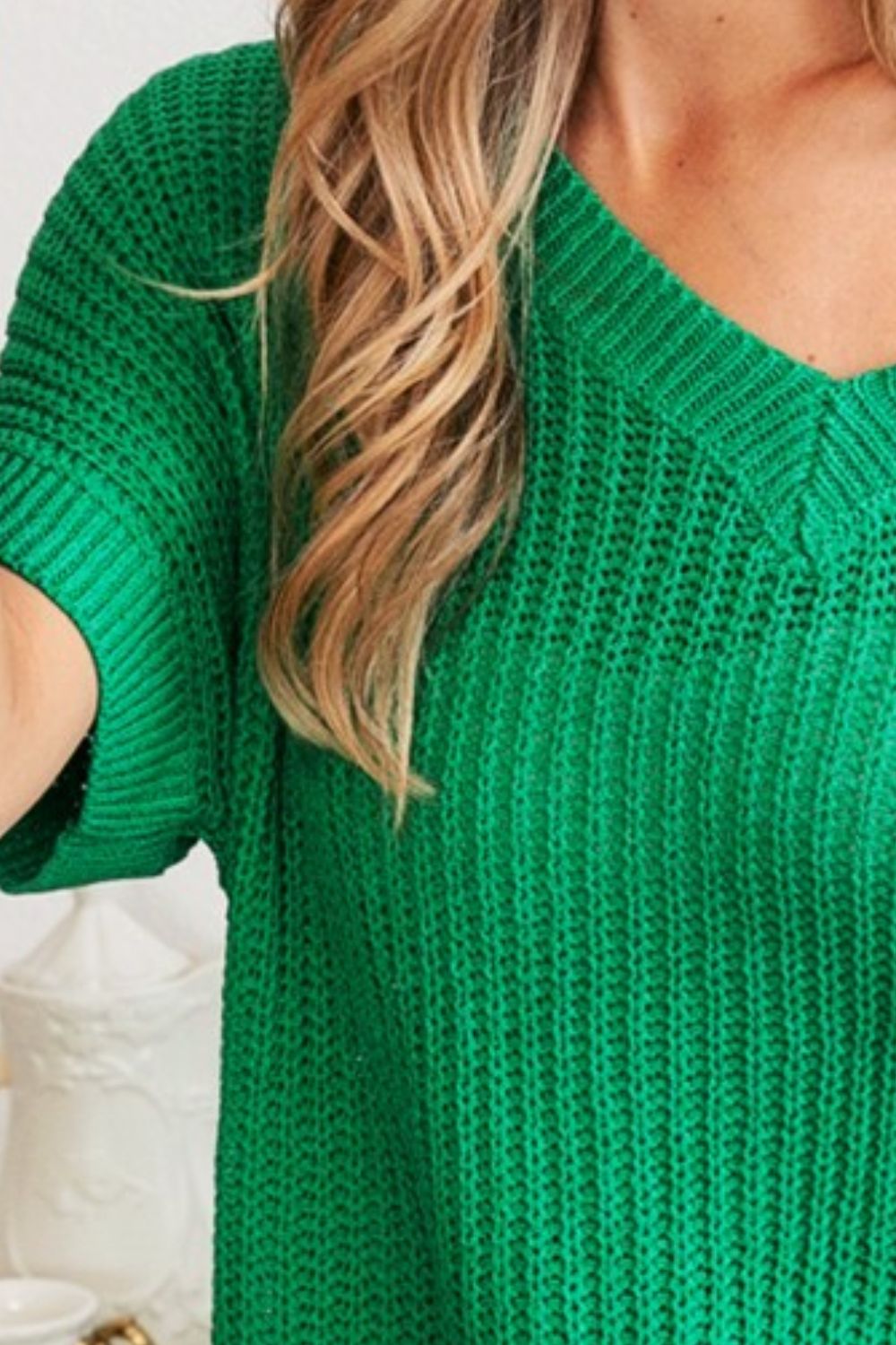 Jade Short Sleeve Sweater