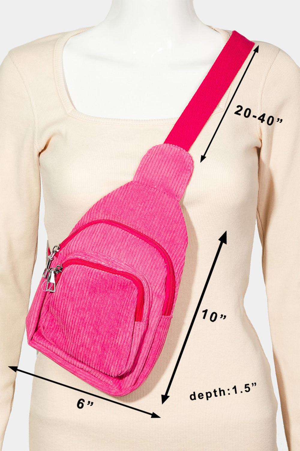 Double-Layered Sling Bag