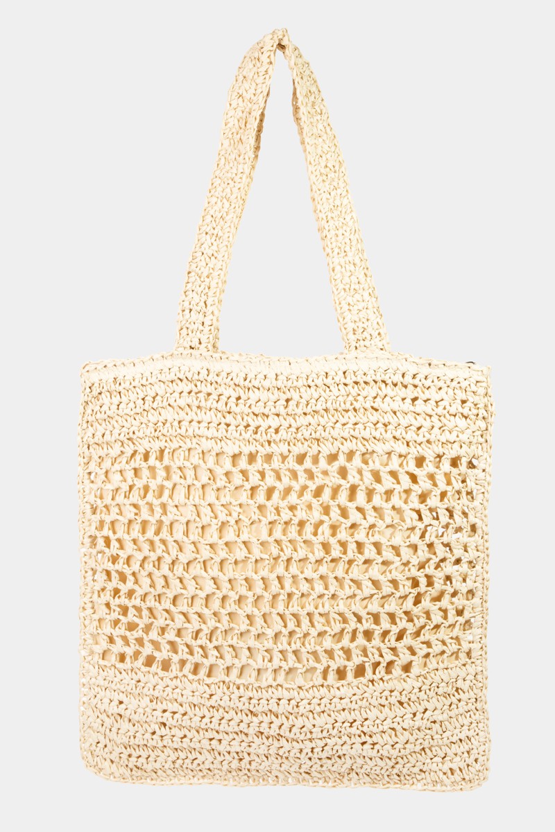 Sawyer Crochet Tote Bag