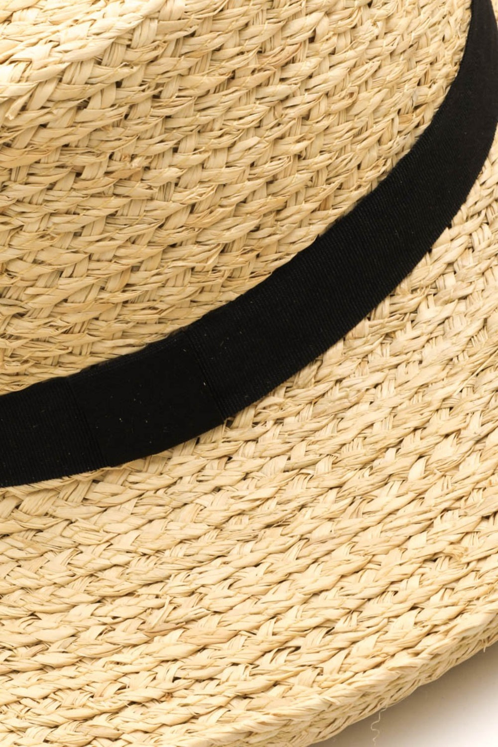 Stacy Straw Weave Hat