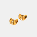 Cara Gold Stud Earrings