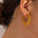 Jesiba Gold Hoop Earrings