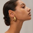 Sasha Gold Hoop Earrings