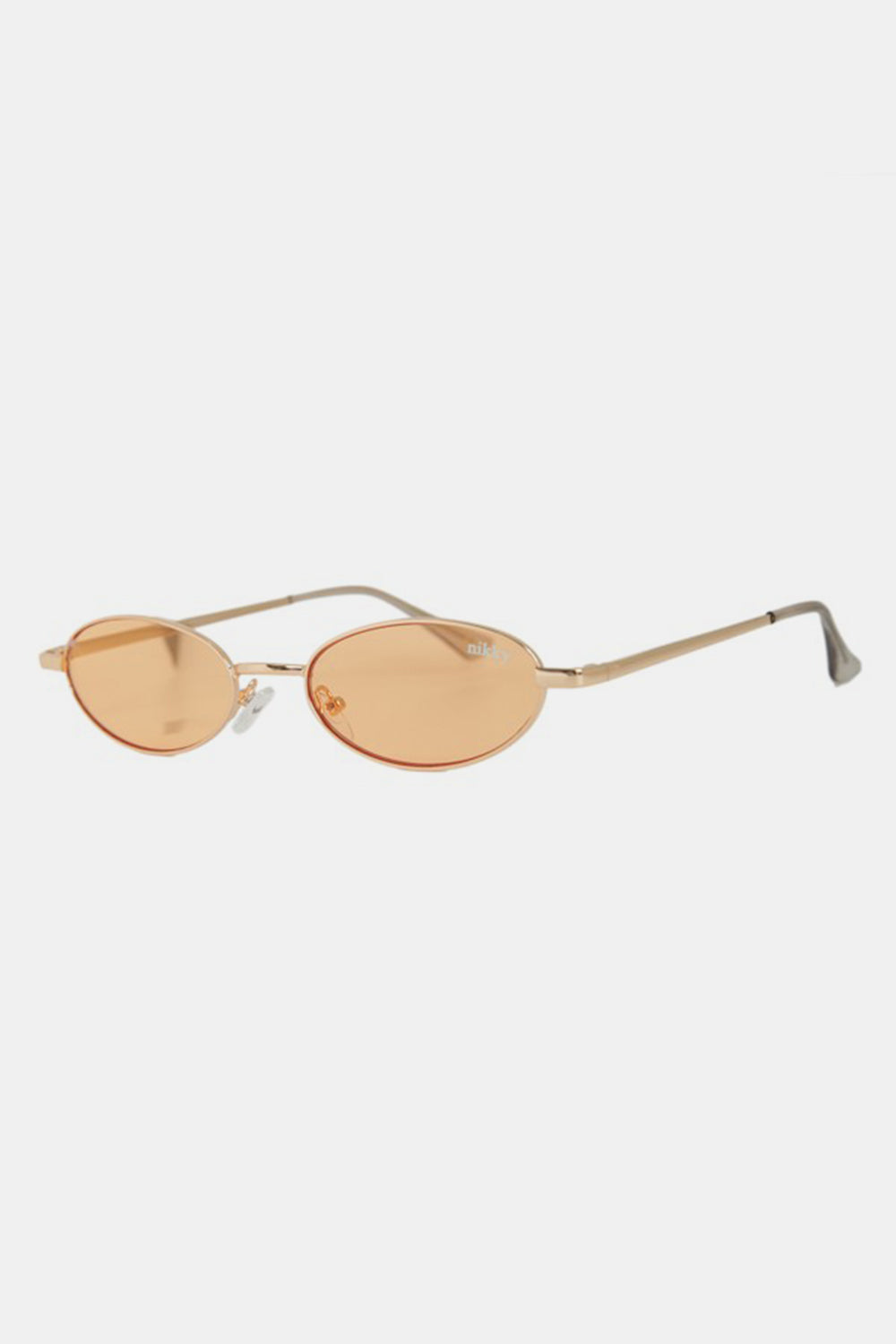 Metal Frame Finley Oval Sunglasses